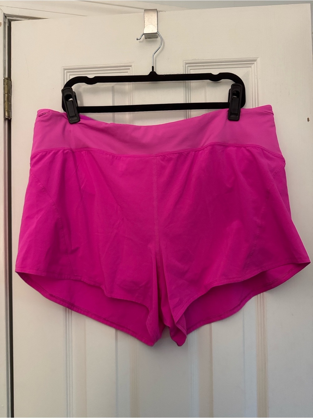 EUC Lululemon Essential Running High-Rise Short 4" Pow Pink - Picture 7 of 10